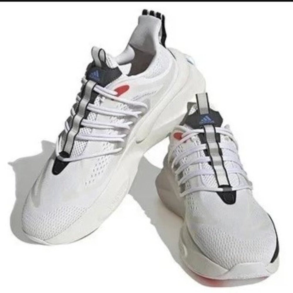 Adidas AlphaBoost V1 Size 10.5 Running Shoes Sneakers White HP2757